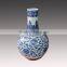 Chinese style blue and white porcelain ceramic vase stand for hotel decorative