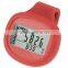 Small Size 3D Silent Pedometer with Silicone Jacket Clip or Lanyard Walking Pedometer