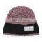 2015 winter hat beanie custom pattern knit caps for hot sale