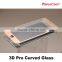 Matal Material frame For Iphone 6 Paivacy Glass Filter Tempered Glass Screen Protcetor ,3D HD Curved Edge to edge Full Coverage