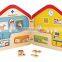 Role Play Veterinarian Magnet Wooden Puzzle Toys Kids Wooden Book