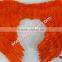 Craft Supplies Wholesale Angel Wings With Orange Goose Feather Decoration