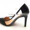 sexy pointed toe high heel transparency women summer pumps
