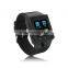 MTK6572 dual core android 4.4 3G WiFi sim card smart watch phone with GPS FM radio MP3 MP4