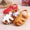 HOGIFT 2016 fashion baby boy PU leather baby simple sandals