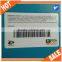 Guangzhou professional barcode cards supplier/maker