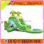 2016 hot popular giant inflatable water slide for kids and adult, inflatable cocoanut trees slide for sale.