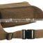 plain standard size functional canvas men's waist bag