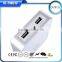 Fashion squared 6600mAh dual usb outputs portable smartphone power bank