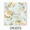discounted golden edge non woven wallpaper, gorgeous bold floral wall sticker for home ,decorative wall paper manufacturer