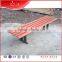 Solid outdoor leisure Wood bench beach platform bench