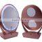 Elegant touch sensor vanity dressing table mirror with lights and magnifying                        
                                                                                Supplier's Choice