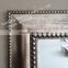 Bulk wholesale cheap large size wide border ps plastic framed wall mirror