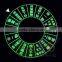 Night light acrylic game turntable with full colors printed