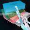 Luxury high gloss white cardboard box flap makers