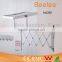 Rectangle Brass Chromed Foldable Wall Mirror