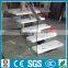 prefabricated wrought iron marble straight stairs manufacture--YUDI