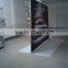 Aluminium/fabric wall display for trade show/advertising