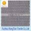 2015 polyester tricot knit diamond mesh fabirc for bed sheets
