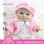 NPK DOLL 8inch Mini Dolls Small Lifelike Baby Toys Full Vinyl Plastic Chubby Doll Cheap Doll