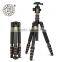 Q668 High quality 360 degree rotate camera tripod, 61'' portable compact phone stand holder digital DSLR camera tripod