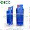 POS Hook Display Stand For Retail, Cardboard Floor Display With Hooks