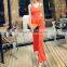 Women' Elegant Deep V and Wide Leg Jumpsuit Romper Overalls Playsuit