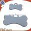 custom bone shaped cut out silver blank dog tags wholesale made in china