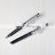Hot sell Metal ball pen set with moving clip business pocket pen