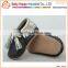 Shenzhen new girl shoes baby leather moccasins