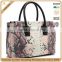 CSS1525-001 China supplier snake skin leather bag 2016 new laptop bag Python women handbags