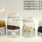 CP066TP07 round glass jar with metal casing