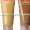 High class colored 30ml-200ml cosmetic tube with logo print