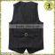 Solid Color Woven Business Men Vest 2015