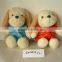 Professional Customized Cute Logo Branded Promotional Teddy Bear doll toy with embroidered LOGO