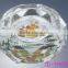 New Design Laser Hot Sales engraving Star Crystal Glass Cigar Ashtray