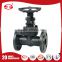 metal seated en1563 DN80 electric actuated flange gate valve metal seated