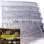galvanized quail cage with automatic system