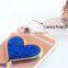 Samco Free Sample for iPhone 6 Lovely Heart Shape Flowing Quicksand Liquid Glitter Cellphone Case with Competitive Price