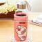 2016 top quality the hot lovely glass water bottle Can be customized
