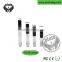 Colorful 510 screw thread atomizer vaporizer wax dry herb , ceramic coil atomizer , 510 wax atomizer