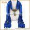 Factory Popular originality jewelry elephant pendant scarf with good offer