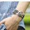 Antique Star Charming Double Layers Brown Leather Wrap Bracelet