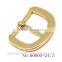 24.5MM D shape handbag buckle in gold finish