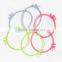 Elastic ponytail holder telephone line hair tie