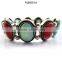 Latest design fashion delicate lucky red bead stone bracelet