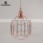 Industrial Cage Lamp,Choice of Cage Color,Wire Cage Pendant Lamp