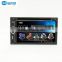 factory directly good quality double din universal car dvd player with 6.5inch touch screen gps bt and tv radio