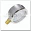 High quality stainless steel brass internal pressure gauge mount bottom