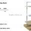 4 Layers Durable Double Sided Retail Clothing Store Display Furniture